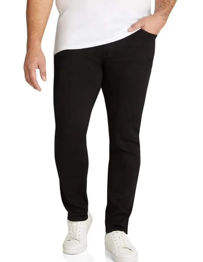 Johnny Bigg Hunter Superflex Slim Denim Jean in Black