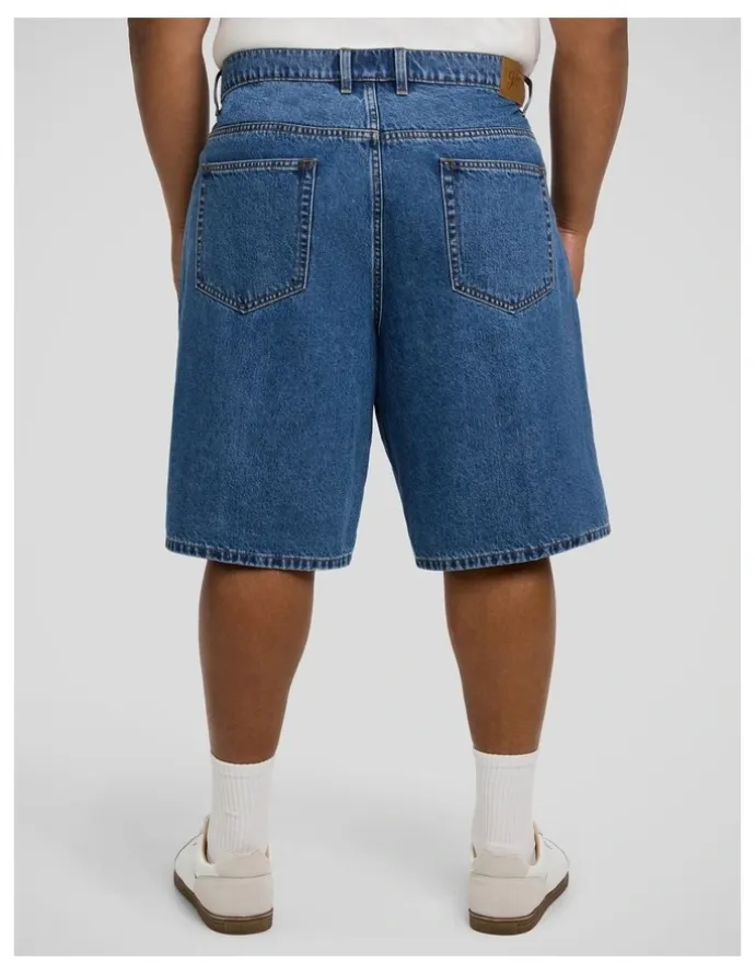 Johnny Bigg Jake Baggy Denim in Mid Wash