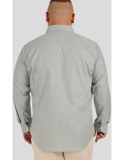 Johnny Bigg Jaxon Easy Care Check Shirt in Sage Green