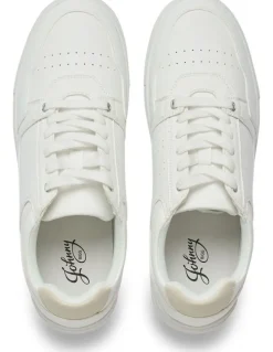 Johnny Bigg Justin Sneaker in White