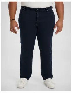 Johnny Bigg Maison Regular Knit Jean in Navy