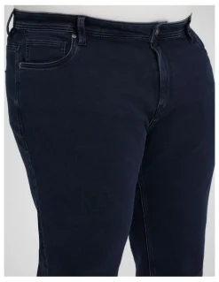 Johnny Bigg Maison Regular Knit Jean in Navy