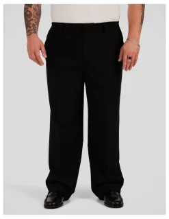 Johnny Bigg Marlon Relaxed Fit Trouser in Black
