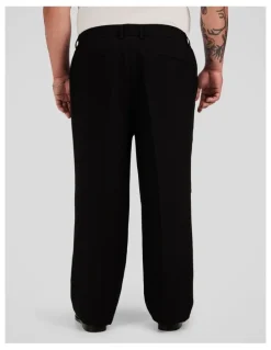 Johnny Bigg Marlon Relaxed Fit Trouser in Black