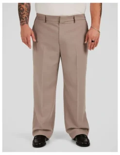 Johnny Bigg Marlon Relaxed Fit Trouser in Taupe