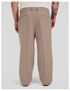 Johnny Bigg Marlon Relaxed Fit Trouser in Taupe
