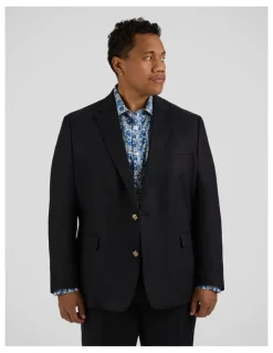 Johnny Bigg Matteo Linen Suit Jacket in Navy