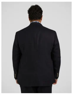 Johnny Bigg Matteo Linen Suit Jacket in Navy