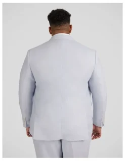 Johnny Bigg Matteo Linen Suit Jacket in Sky