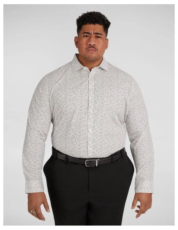 Johnny Bigg Milos Floral Shirt in White
