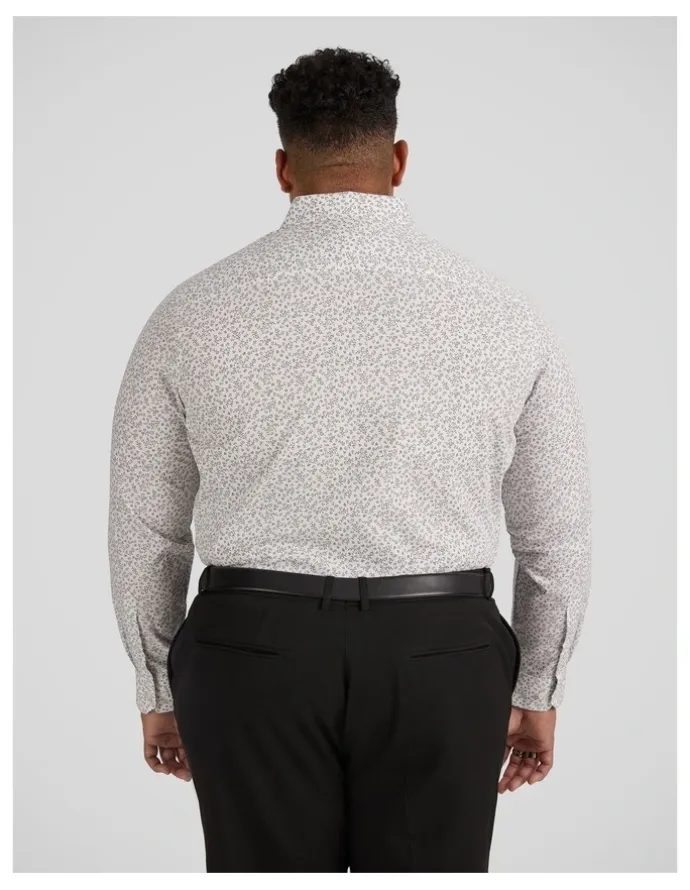 Johnny Bigg Milos Floral Shirt in White
