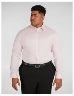 Johnny Bigg Montego Stretch Dress Shirt in Light Pink