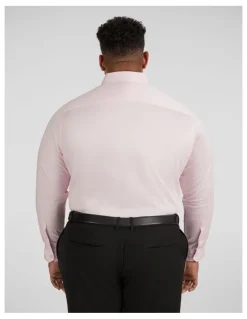 Johnny Bigg Montego Stretch Dress Shirt in Light Pink