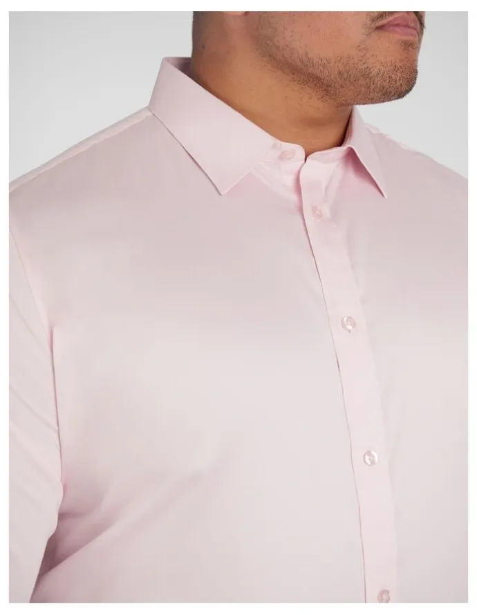 Johnny Bigg Montego Stretch Dress Shirt in Light Pink