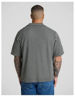 Johnny Bigg Nevis Relaxed Fit Shirt in Black