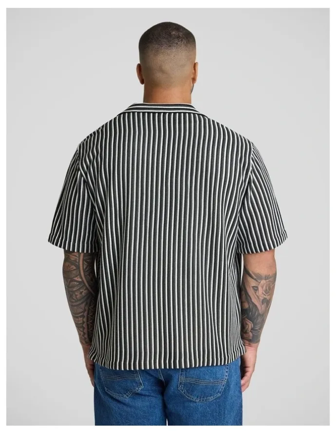 Johnny Bigg Nevis Relaxed Fit Shirt in Black