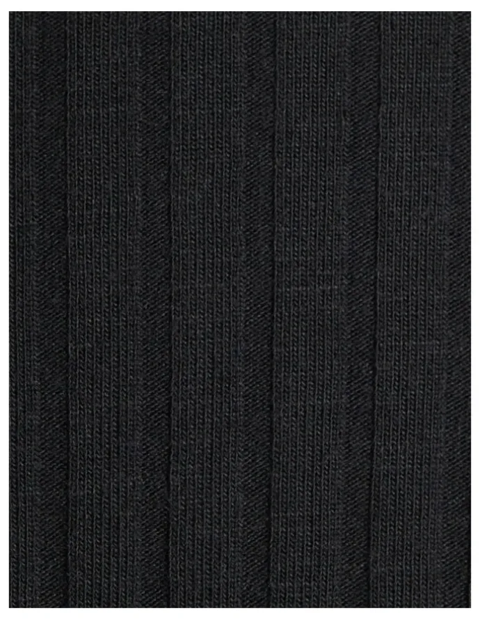 Johnny Bigg Page Rib Polo in Black