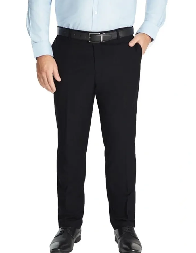 Johnny Bigg Raymond Elastic Pant in Black