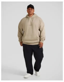Johnny Bigg Relaxed Fit Collective Hoodie in Sand