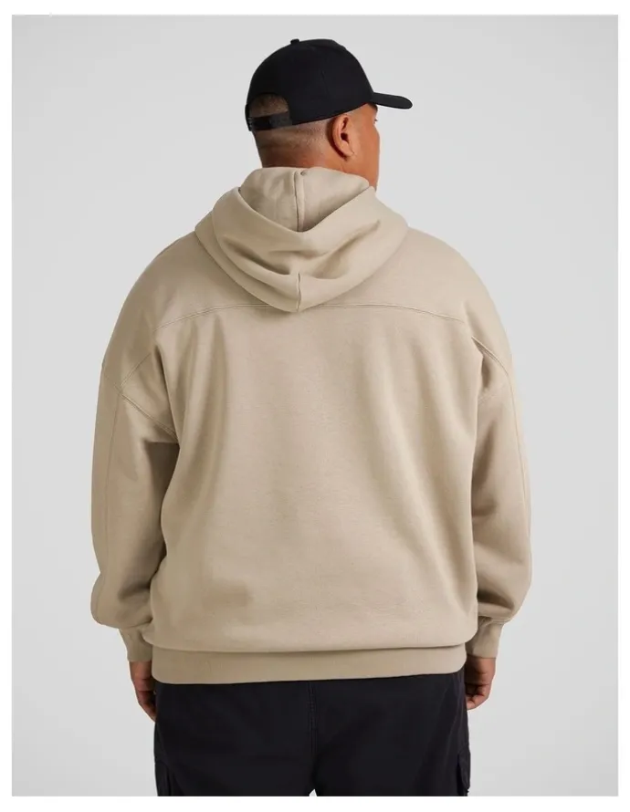 Johnny Bigg Relaxed Fit Collective Hoodie in Sand