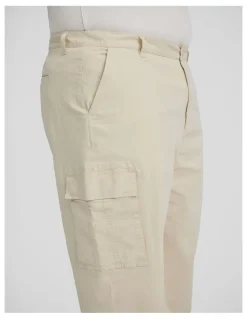 Johnny Bigg Relaxed Fit Cargo Pant in Chalk