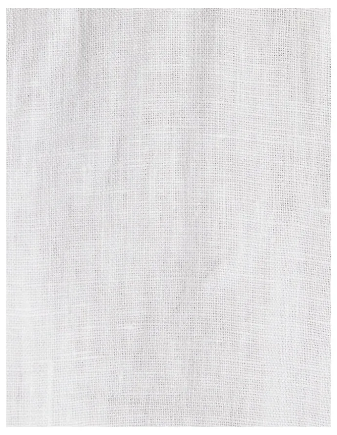 Johnny Bigg Resort Relaxed Fit Linen Shirt in White