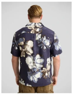 Johnny Bigg Rocco Relaxed Shirt in Navy