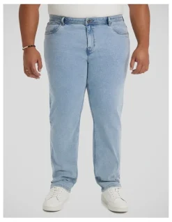 Johnny Bigg Ronnie Tapered Fit Jean in Ice Blue