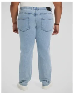 Johnny Bigg Ronnie Tapered Fit Jean in Ice Blue