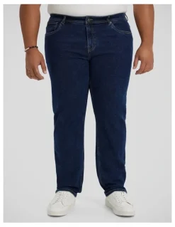 Johnny Bigg Ronnie Tapered Fit Jeans in Indigo