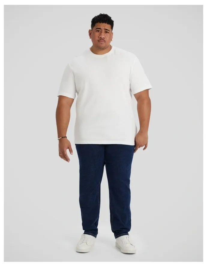 Johnny Bigg Ronnie Tapered Fit Jeans in Indigo