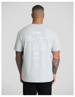 Johnny Bigg Royale Stretch Classic Tee in Cool Grey