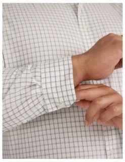 Johnny Bigg Seth Check Shirt in White