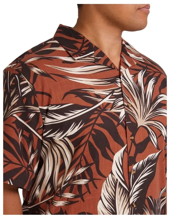 Johnny Bigg Shadows Relaxed Fit Shirt in Multi