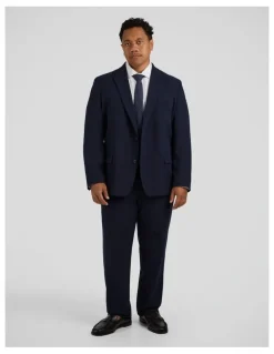 Johnny Bigg Tanner Stretch Suit Jacket in Navy