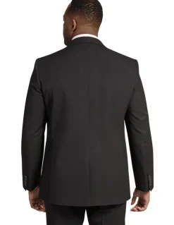Johnny Bigg Tanner Stretch Suit Jacket in Black