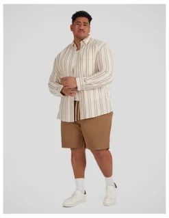 Johnny Bigg Venice Stripe Shirt in White
