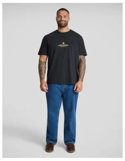 Johnny Bigg Verified Stretch Classic Tee in Black