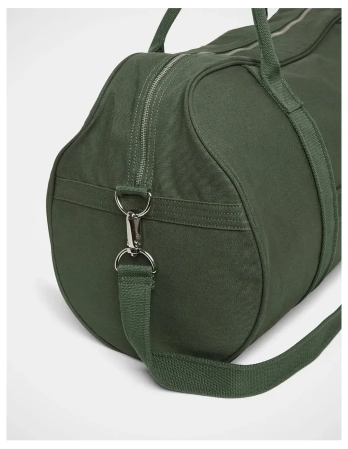 Julius Marlow Canvas Duffle Bag In Green