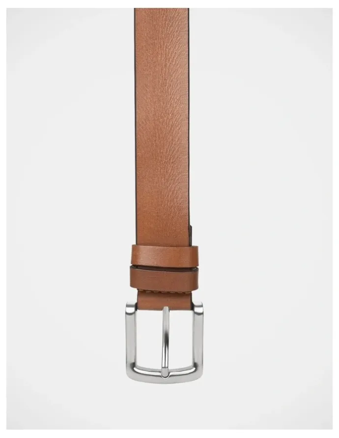 Julius Marlow Casual Belt In Mocha