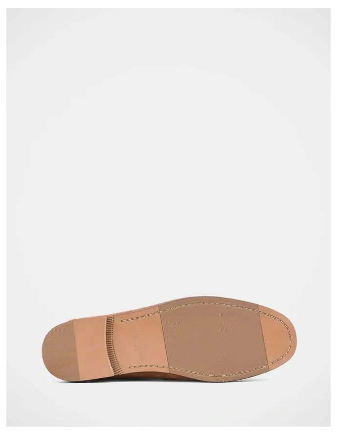 Julius Marlow Coupe Shoes in Almond Suede
