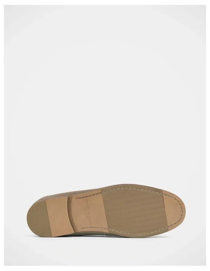 Julius Marlow Coupe Shoes in Mushroom Suede