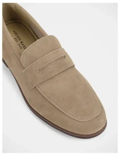 Julius Marlow Coupe Shoes in Mushroom Suede