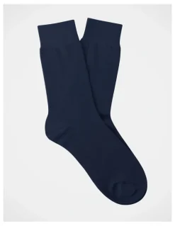Julius Marlow Dress Socks in Navy