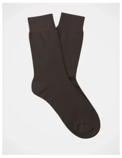 Julius Marlow Dress Socks in Brown