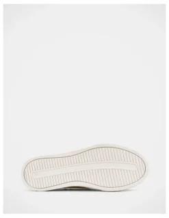 Julius Marlow Flare Shoes in Taupe Suede