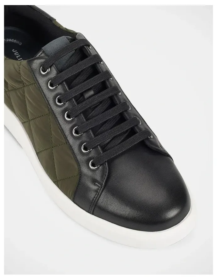 Julius Marlow Halo Sneakers in Khaki