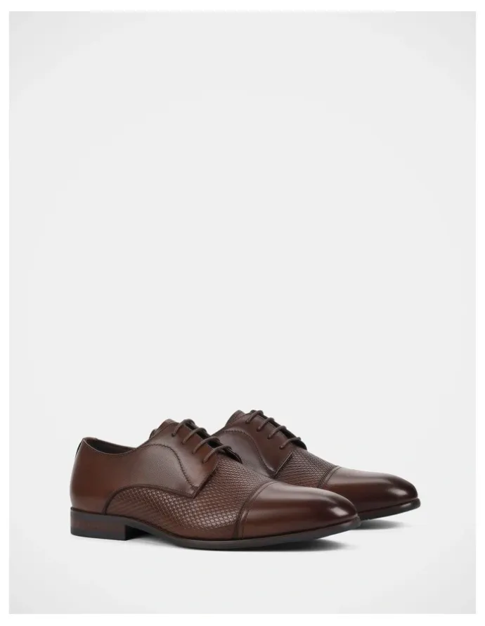 Julius Marlow Helix Shoes in Chestnut