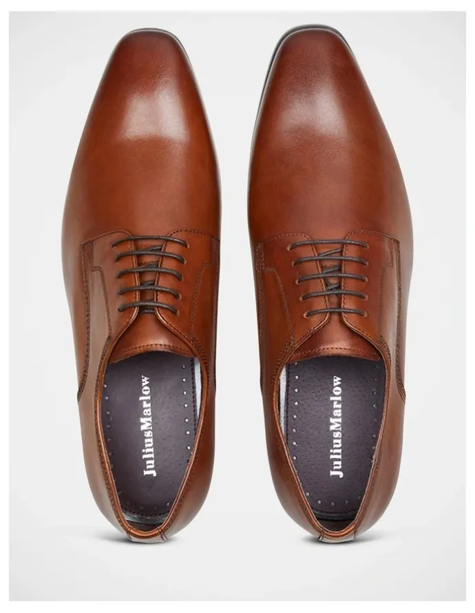 Julius Marlow Jaunt Dress Shoe in Cognac