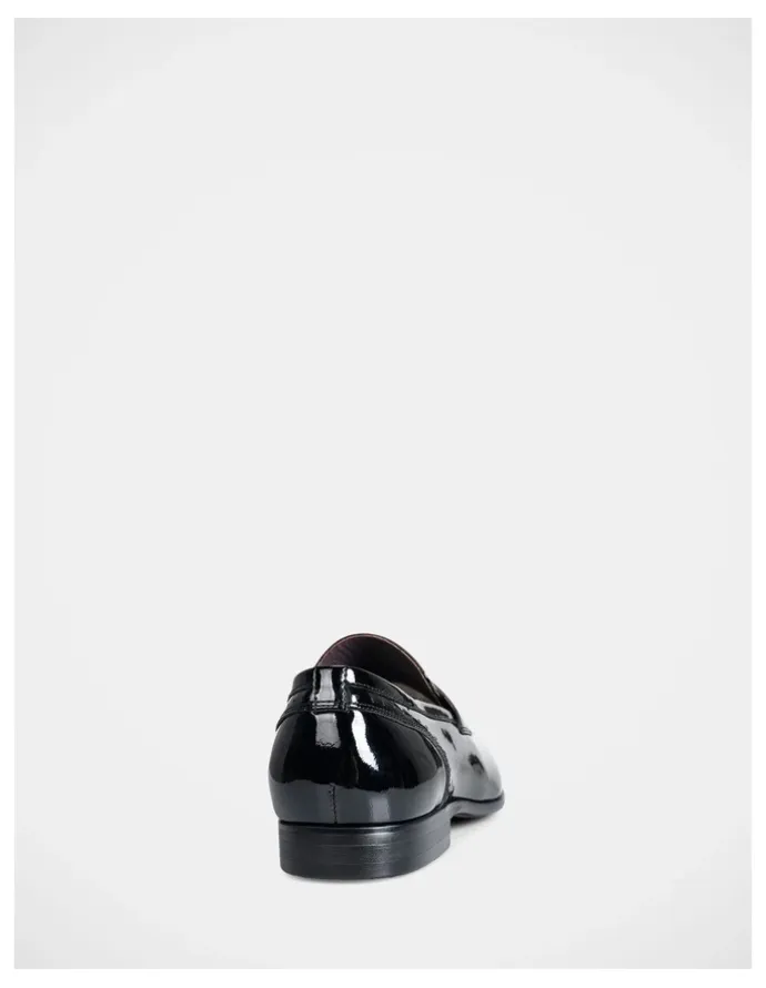 Julius Marlow Jax Patent Slip-on Shoes in Black